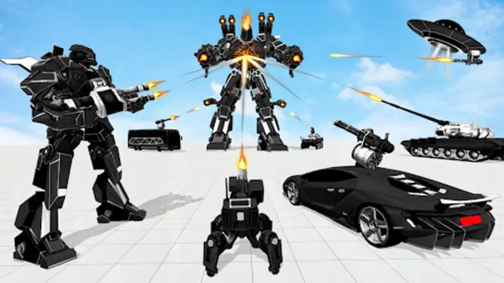 Incredible Robot Game Car Game android App screenshot 0