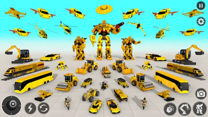 Incredible Robot Game Car Game android App screenshot 6