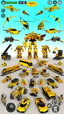 Incredible Robot Game Car Game android App screenshot 7